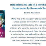 Information Little one Featured on Outside of the Bookends’ ‘most anticipated’ list — SUSANNAH BRESLIN