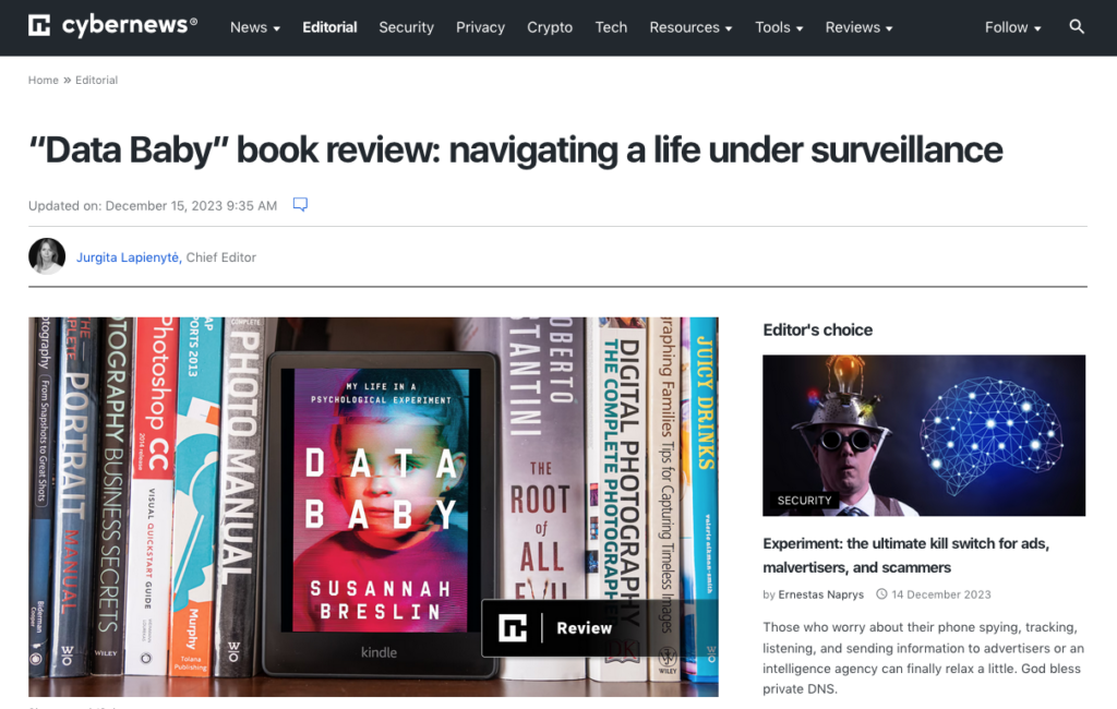 Facts Toddler Reviewed on CyberNews — SUSANNAH BRESLIN
