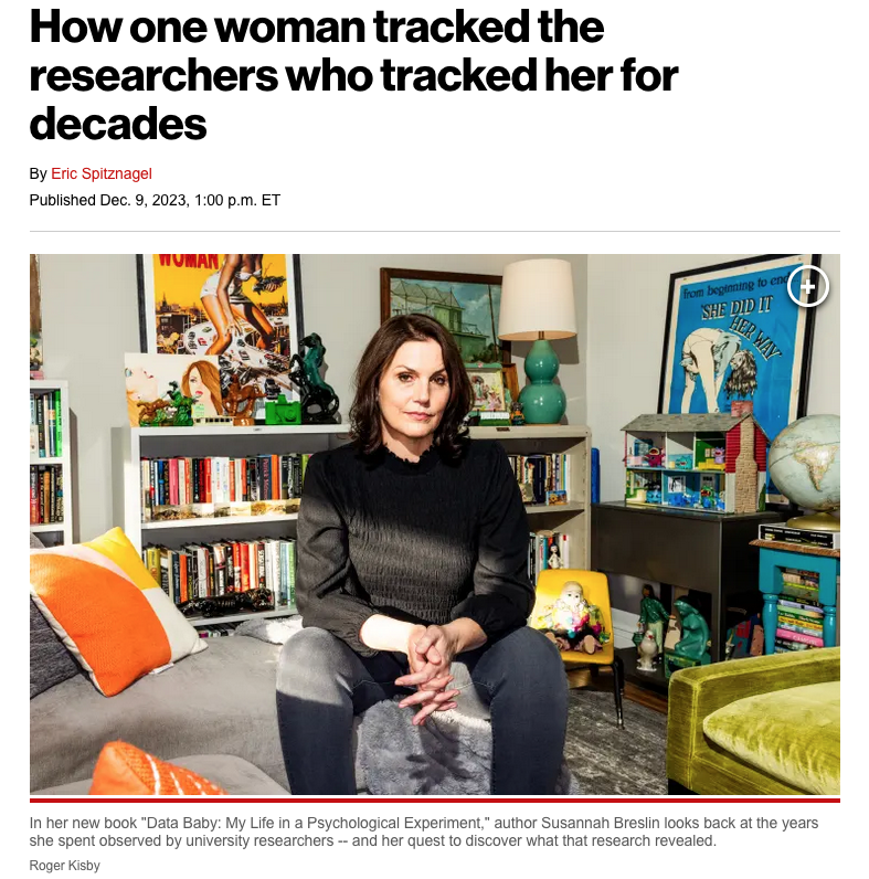 Info Toddler and the story behind it highlighted in The New York Article — SUSANNAH BRESLIN